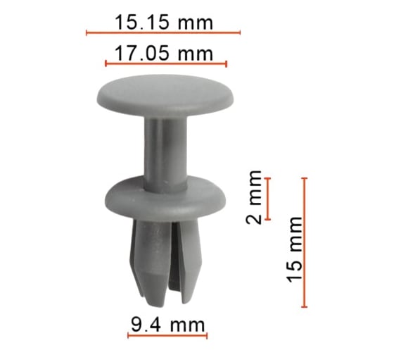 Клипса AVERS для BMW 51498237075 10 шт 51498237075-10
