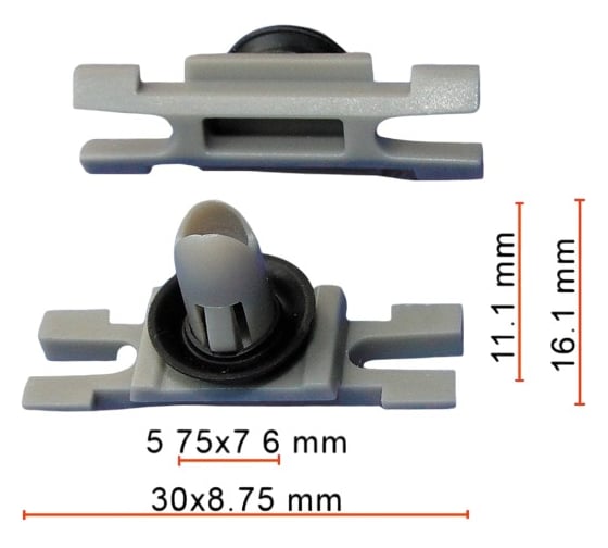 Клипса AVERS для BMW 51137117240 10 шт 51137117240-10