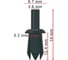 Фиксатор AVERS для BMW 51467002606 10 шт 51467002606-10 1