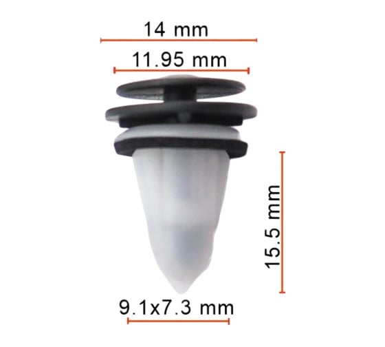 Клипса AVERS для BMW 51718234698 10 шт 51718234698-10