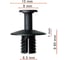 Клипса AVERS для BMW 16136753087 10 шт 16136753087-10 1