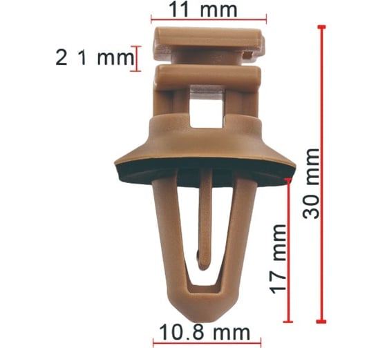 Клипса AVERS для BMW 51477117532 10 шт 51477117532-10