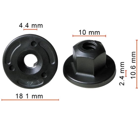 Крепеж AVERS для BMW 07147336362 10 шт 07147336362-10