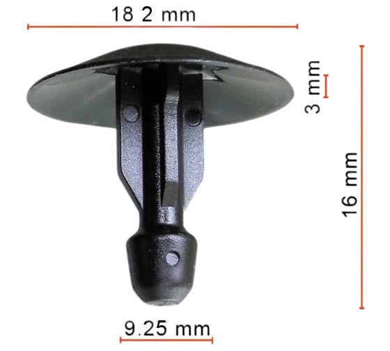Клипса AVERS для BMW 51717048316 10 шт 51717048316-10