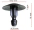 Клипса AVERS для BMW 51717048316 10 шт 51717048316-10 1