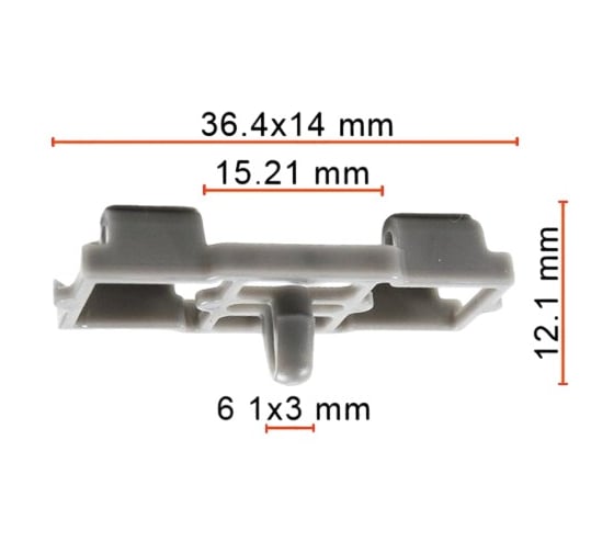 Клипса AVERS для BMW 51717006757 10 шт 51717006757-10