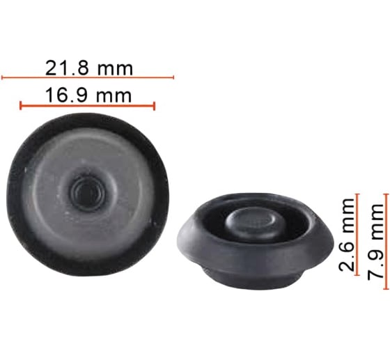 Крепеж AVERS для Nissan 74849JD00B 10 шт 74849JD00B-10