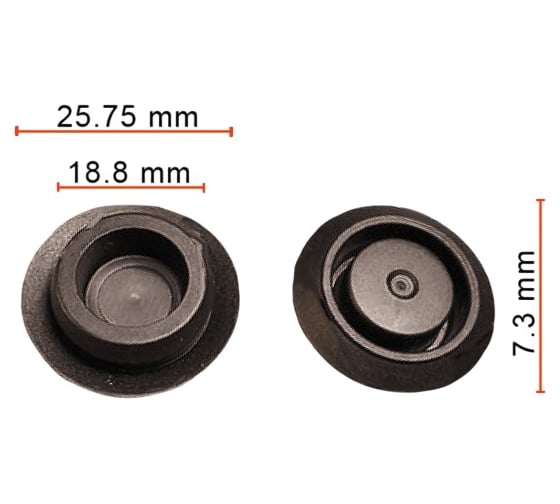 Клипса AVERS для Nissan 80874AX000 10 шт 80874AX000-10