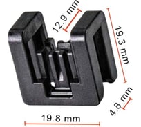 Клипса AVERS для Nissan 668204BA5A 10 шт 668204BA5A-10