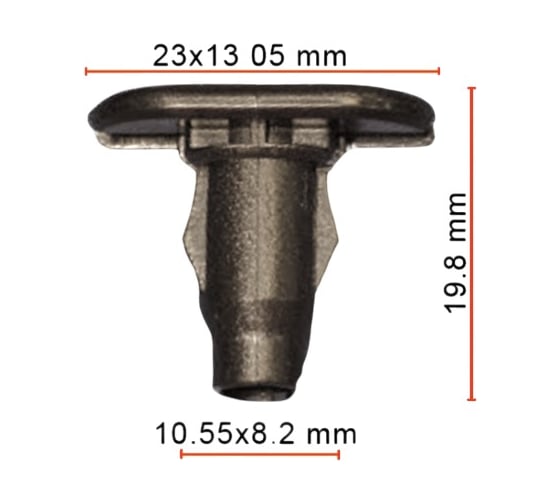 Клипса AVERS для Toyota 7586760020C1 10 шт 7586760020C1-10
