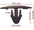 Клипса AVERS для Toyota 90467A0003 10 шт 90467A0003-10 1