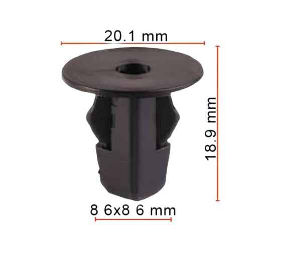 Фиксатор AVERS для Toyota 90189T0014 10 шт 90189T0014-10