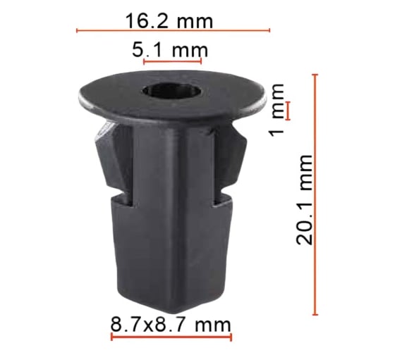 Фиксатор AVERS для Toyota 9018906028 10 шт 9018906028-10