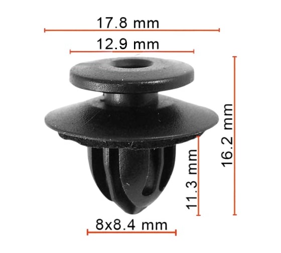 Клипса AVERS для Toyota 7586702010 10 шт 7586702010-10
