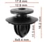 Клипса AVERS для Toyota 7586702010 10 шт 7586702010-10 1