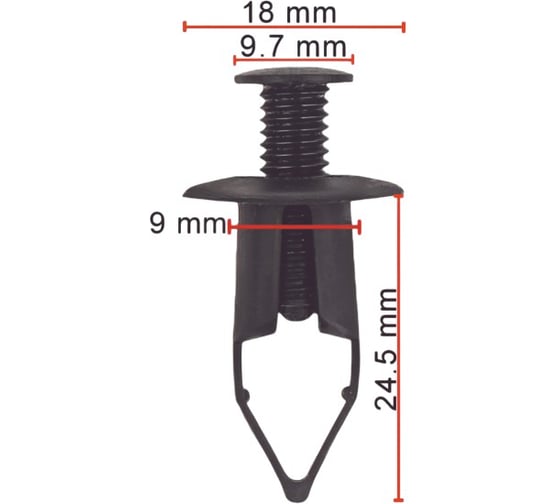 Клипса AVERS для Toyota 9046709101 10 шт 9046709101-10