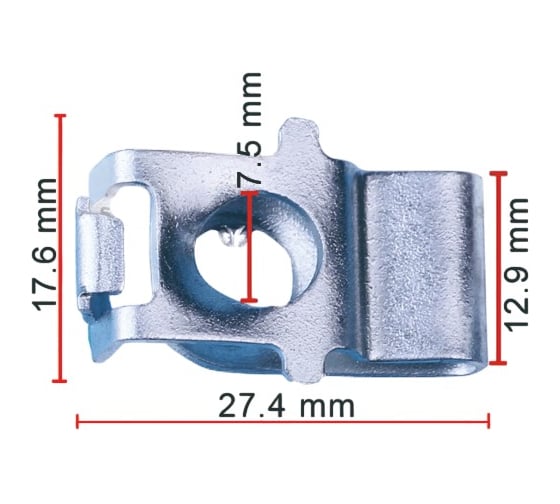 Крепеж AVERS для VAG 8K0805163A 10 шт 8K0805163A-10