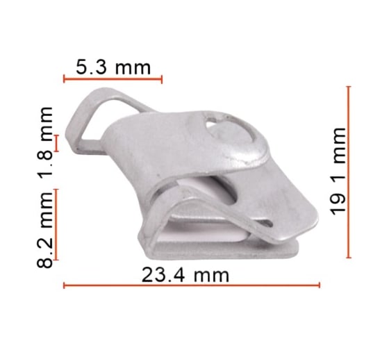 Крепеж AVERS для VAG 8K0805922A 10 шт 8K0805922A-10