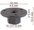 Крепеж AVERS для VAG WHT003207 10 шт WHT003207-10 1