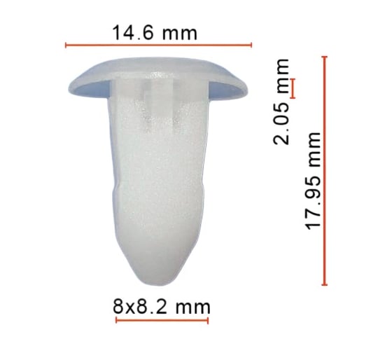 Крепеж AVERS для VAG N10318001 10 шт N10318001-10