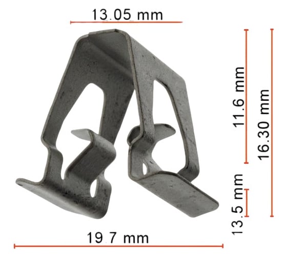 Крепеж AVERS для VAG 1C0867388 10 шт 1C0867388-10