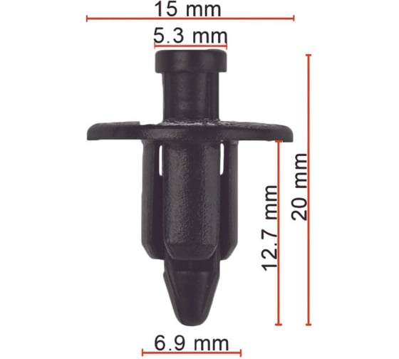 Крепеж AVERS для SUZUKI 09409073085PK 10 шт 09409073085PK-10