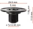 Крепеж AVERS для Mercedes A0009903162 10 шт A0009903162-10 1