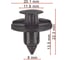 Пистон AVERS для Subaru 57728AC090 10 шт 57728AC090-10 1
