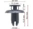 Клипса AVERS для Toyota 90118WB048 10 шт 90118WB048-10 1