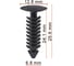 Фиксатор AVERS для Ford N804448 10 шт N804448-10 1