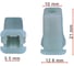 Фиксатор AVERS для Ford 90BG17K657AA 10 шт 90BG17K657AA-10 1