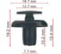 Клипса AVERS для Ford W711712S300 10 шт W711712S300-10 1