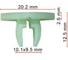 Фиксатор AVERS для Ford 6150260 10 шт 6150260-10 1