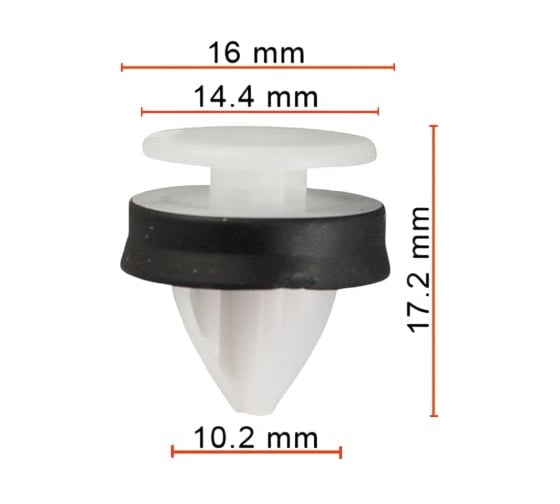 Клипса AVERS для Ford W716507S300 10 шт W716507S300-10