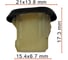 Крепеж AVERS для Renault 7703081232 10 шт 7703081232-10 1