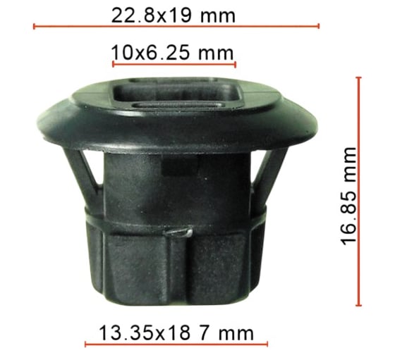 Крепеж AVERS для Renault 7703081239 10 шт 7703081239-10