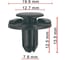 Крепеж AVERS для Renault 769843448R 10 шт 769843448R-10 1