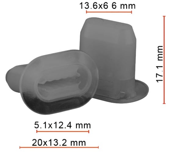 Крепеж AVERS для Renault 7703081185 10 шт 7703081185-10