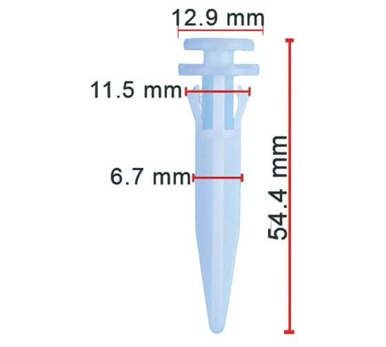 Клипса AVERS для Toyota 5256160040 10 шт 5256160040-10
