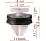 Клипса AVERS T216102021 для Chery T216102021 10 шт T216102021-10 1