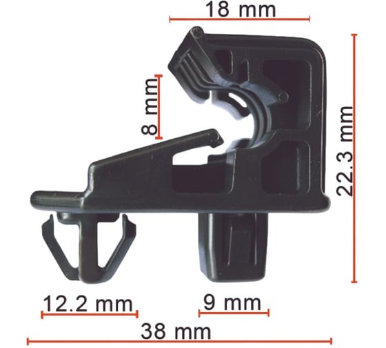 Крепеж AVERS для Toyota 5327112060 10 шт 5327112060-10