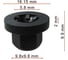 Крепеж AVERS для Land Rover RYH500780 10 шт RYH500780-10 1