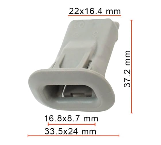 Крепеж AVERS для Mercedes A2049230214 10 шт A2049230214-10