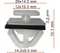 Клипса AVERS для Hyundai / KIA 87758-35010 10 шт 87758-35010-10 1
