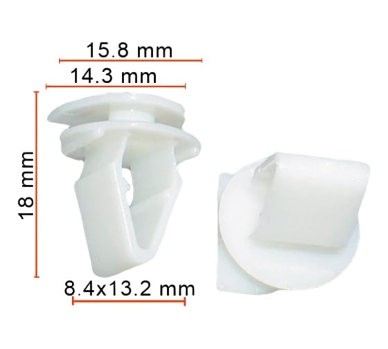 Клипса AVERS для Honda 90602SFA004 10 шт 90602SFA004-10