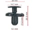 Клипса AVERS для Geely JQ693G69 10 шт JQ693G69-10 1