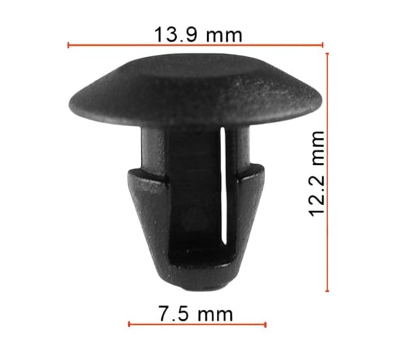 Клипса AVERS для Fiat / Alfa / Lancia 7677865 10 шт 7677865-10