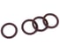 Кольцо HIMPT 10 шт 011.5-015.5-25-2-6 (011.0-2.5) фторкаучук FKM75 00-00028439 1