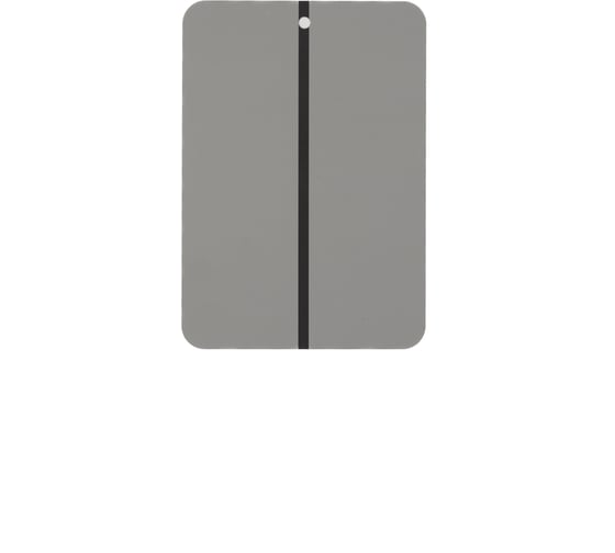 Тест-пластина металлическая (СЕРАЯ). Размер 150 mm _ 105 mm (10 шт.) TILFLEX TL88G/10