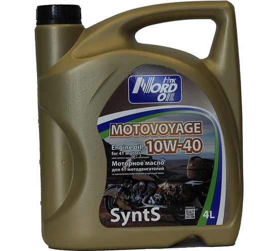Моторное масло NORD OIL MOTO VOYAGE 10W-40 SyntS 205л NRM032
